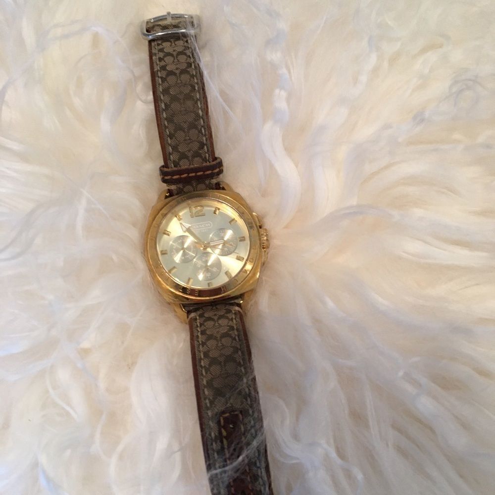 Authentic Coach Large Face Style Watch - Picture 6 of 10